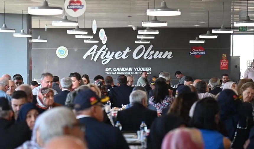 Büyükşehir'den gazilere vefa sofrası