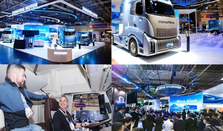 Dongfeng Motor Hannover'de T1 Platformunu ve hidrojenle çalışan üç aracını tanıttı