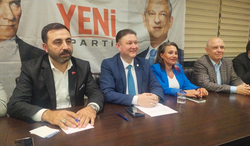 Erkan Dönmez, Yeni Parti İnegöl İlçe Başkanlığına adaylığını açıkladı