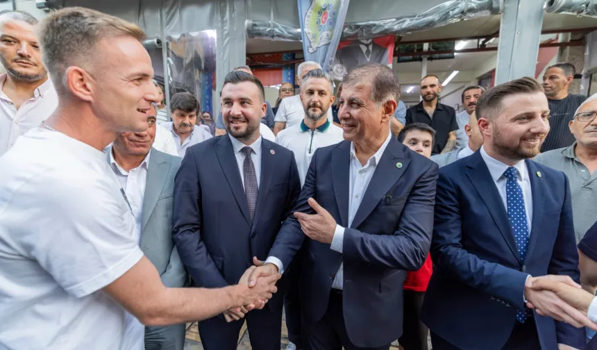 İzmir'de Başkan Tugay Bucalı gençleri dinledi