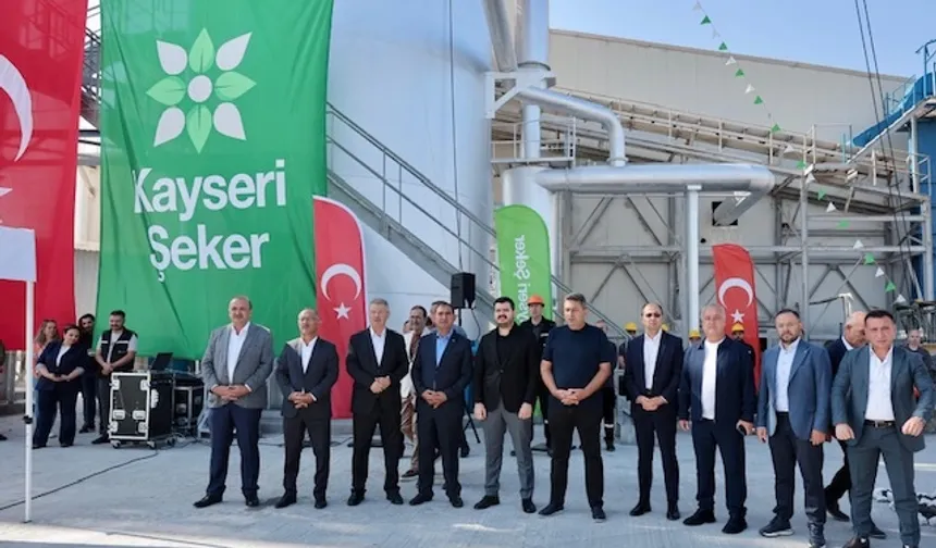 Kayseri Şeker'de 72. kampanya döneminin ilk ateşi yenildi