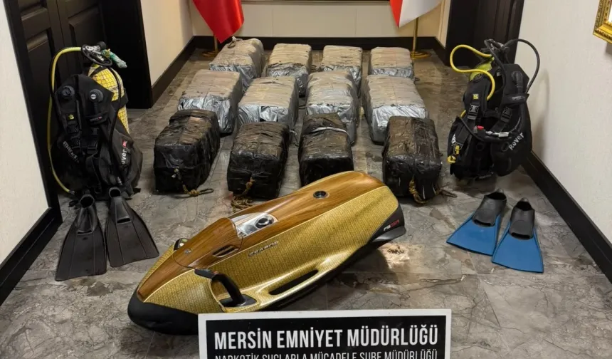 Mersin Limanı'nda gemiden 350 kilo kokain çıktı!