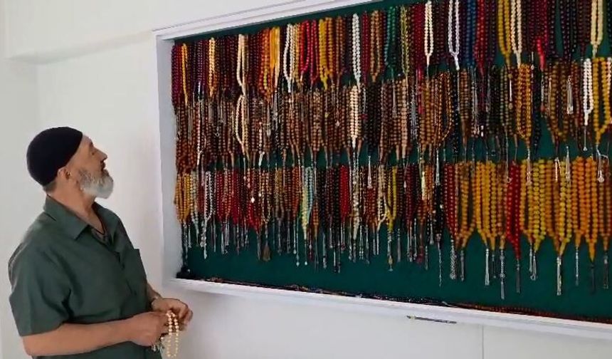 Bodrum Katında 400 Tespih ve Ahşap Bisikletler