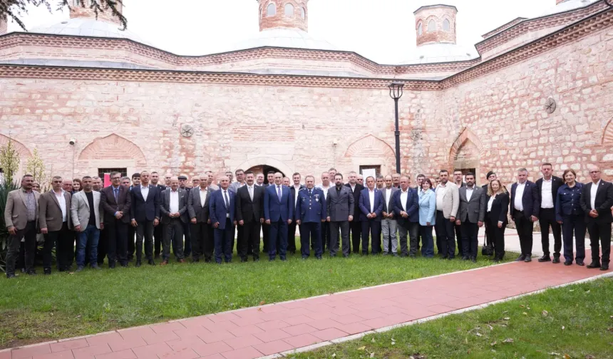 Bursa Yenişehir'de Başkan Özel muhtarları ağırladı