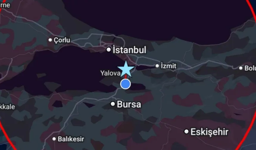 Marmara sallandı!  Bursa dahil bir çok ilde hissedildi