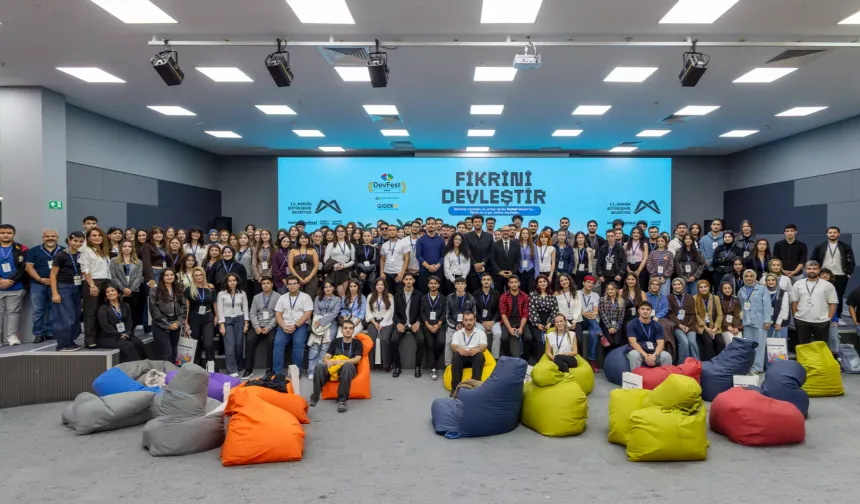 Mersin'de teknoloji rüzgarı! Devfest 2026 yoğun ilgi gördü