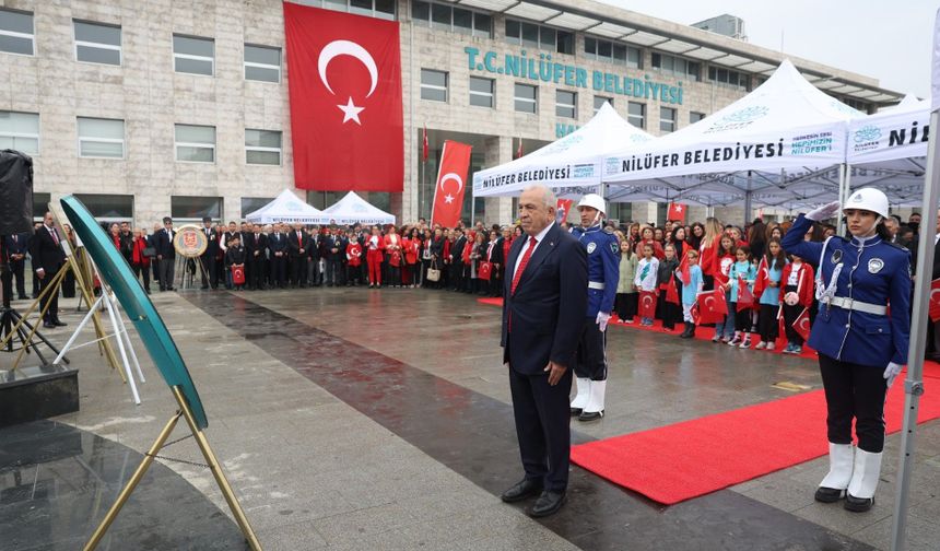 Bursa Nilüfer’de Cumhuriyet Bayramı’nın 103’üncü yıl coşkusu