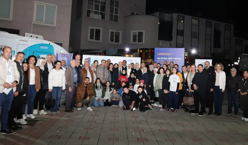 Nilüfer'de 'Şadi Başkan'la Akşam Çayı' buluşması Üçevler'de