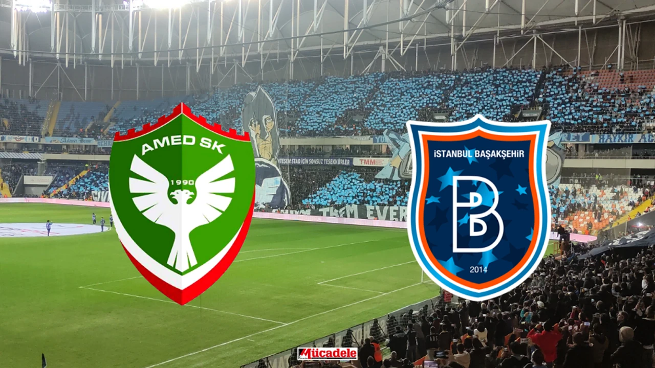 Amedspor Başakşehir maçını CANLI İZLE