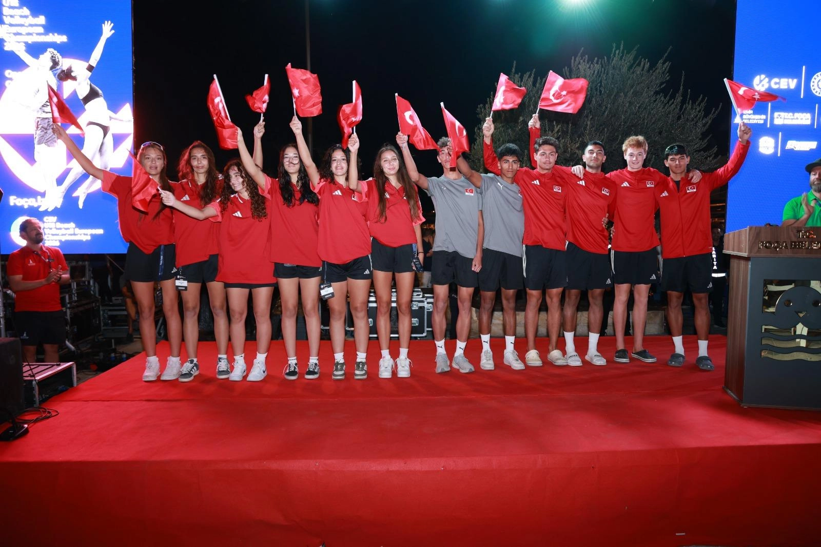 Avrupa'nın genç yıldızları Foça'da buluştu