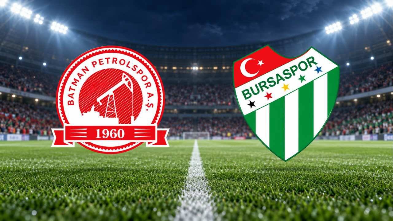 Batman Petrolspor Bursaspor maçını CANLI İZLE