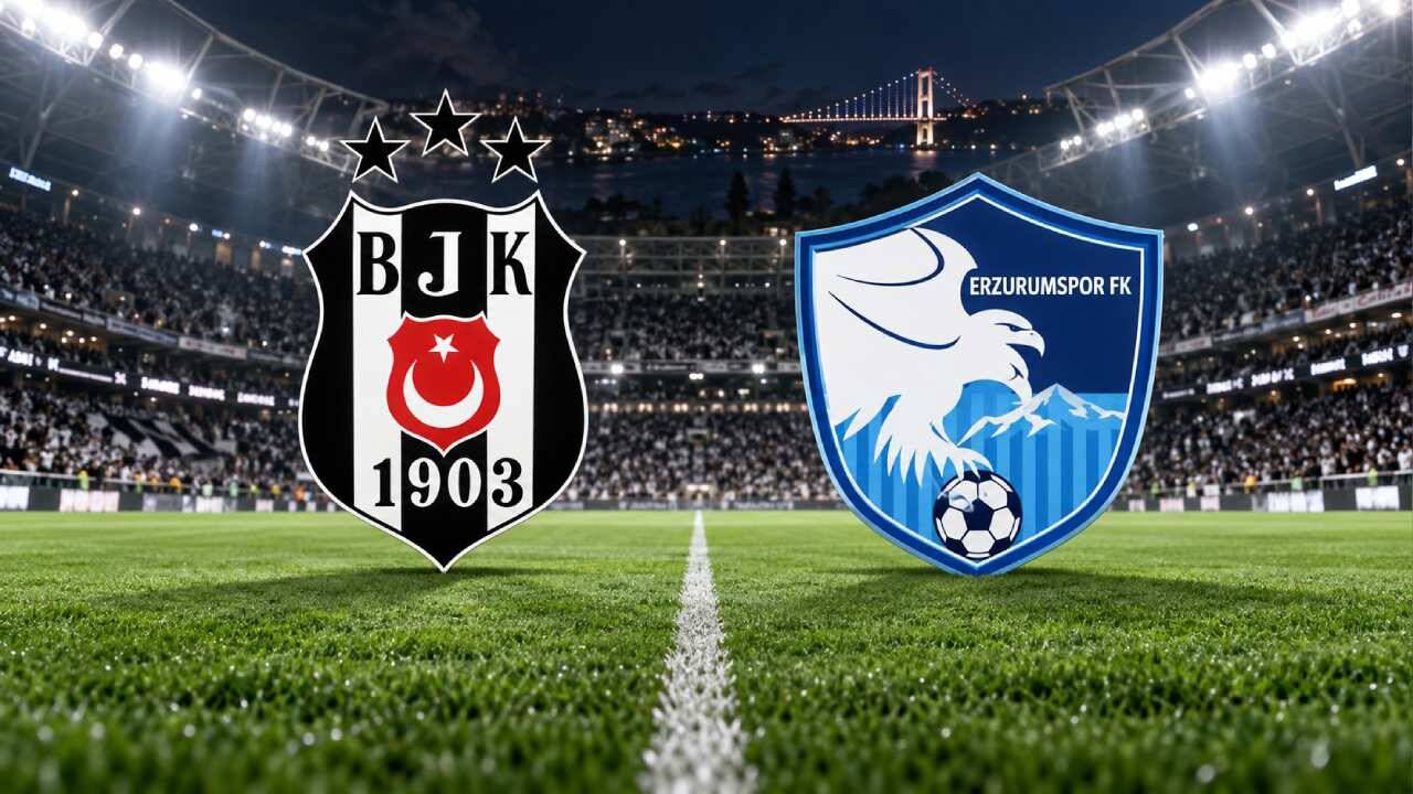 Beşiktaş Erzurumspor maçı hangi kanalda, saat kaçta