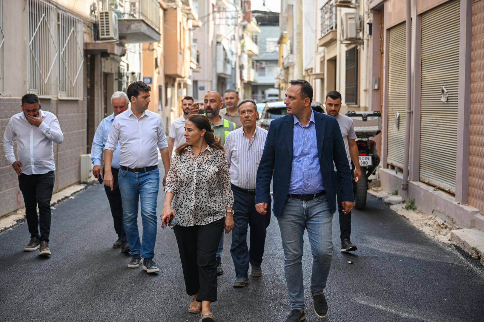 Bornova'da dev asfalt hamlesi
