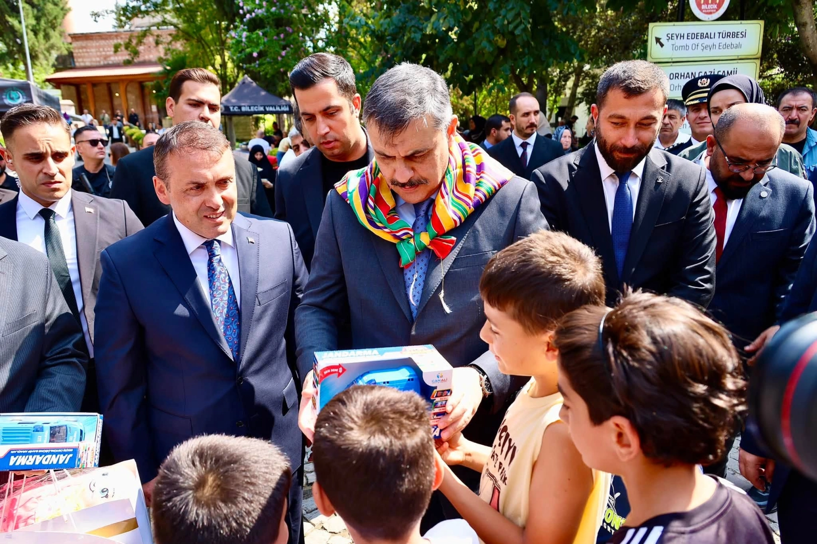 İçişleri Bakanı Mustafa Çiftçi Söğüt'te... Ertuğrul Gazi'nin türbesini ziyaret etti
