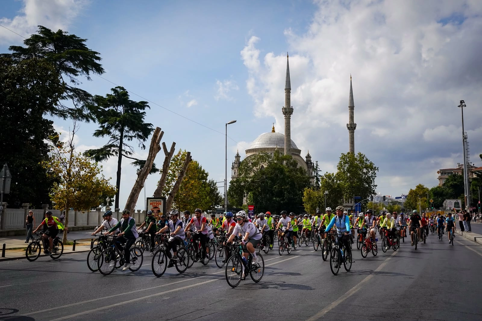 İstanbul'da Yeşilay ve L'Étape Türkiye'den halk sürüşü