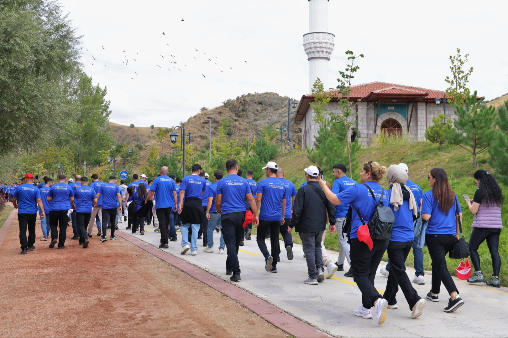 Keçiören'de 'Bağımlılığa değil, hayata bağlan' yürüyüşü