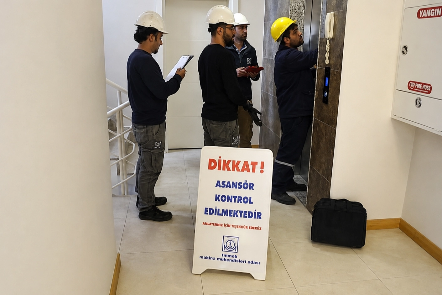 Makina Mühendisleri Odası Bursa'dan Mudanya Belediyesi'ne asansör denetimi uyarısı