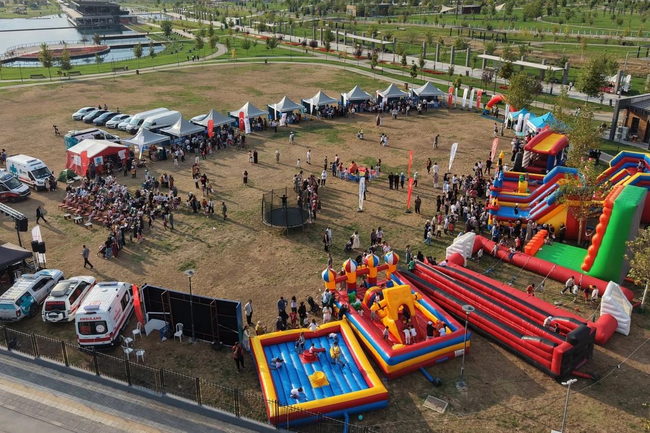Malatya'da 'Sağlıklı Çocuk Festivali'ne yoğun ilgi