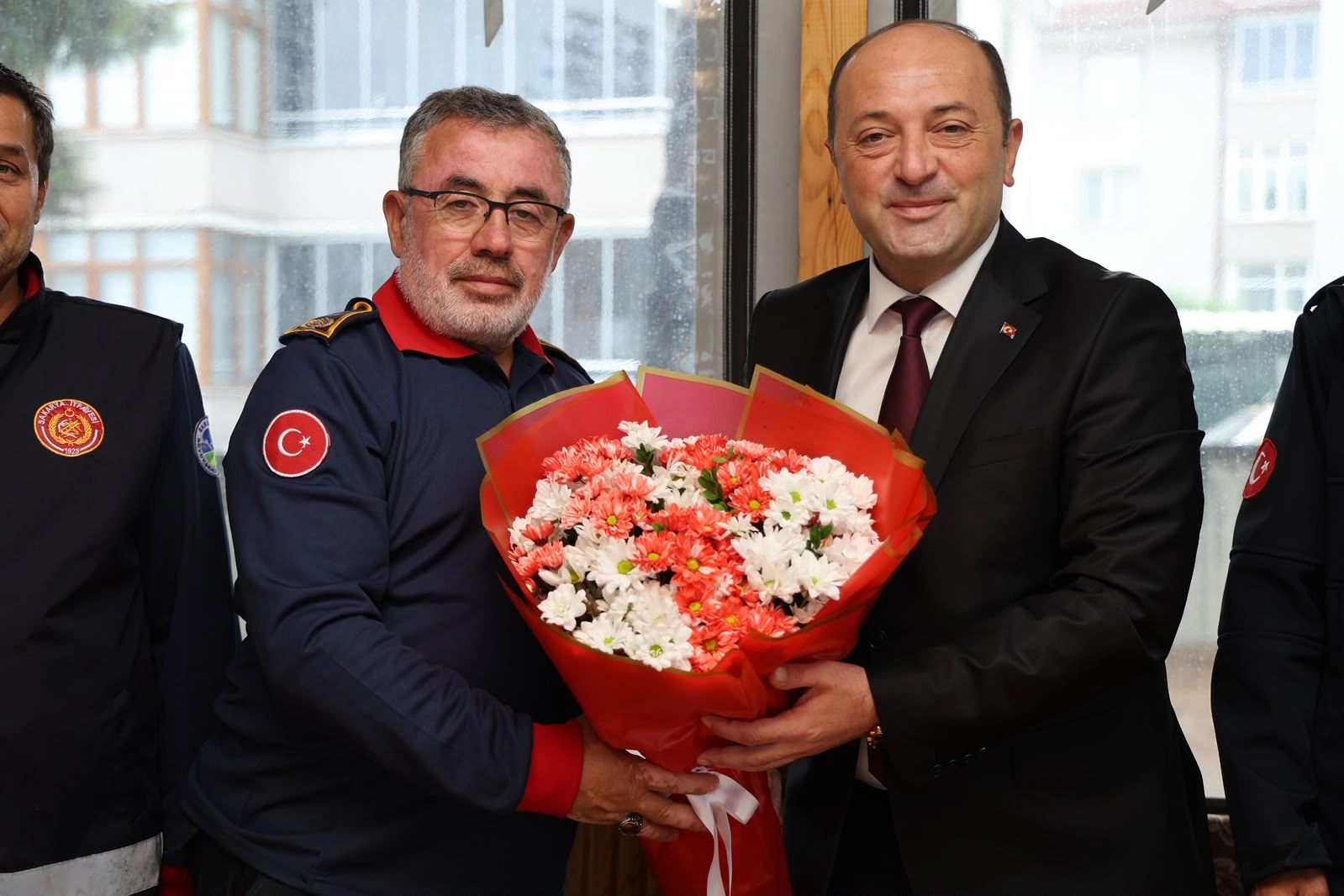 Sakarya İtfaiyesi'ne Başkan Yıldız'dan ziyaret