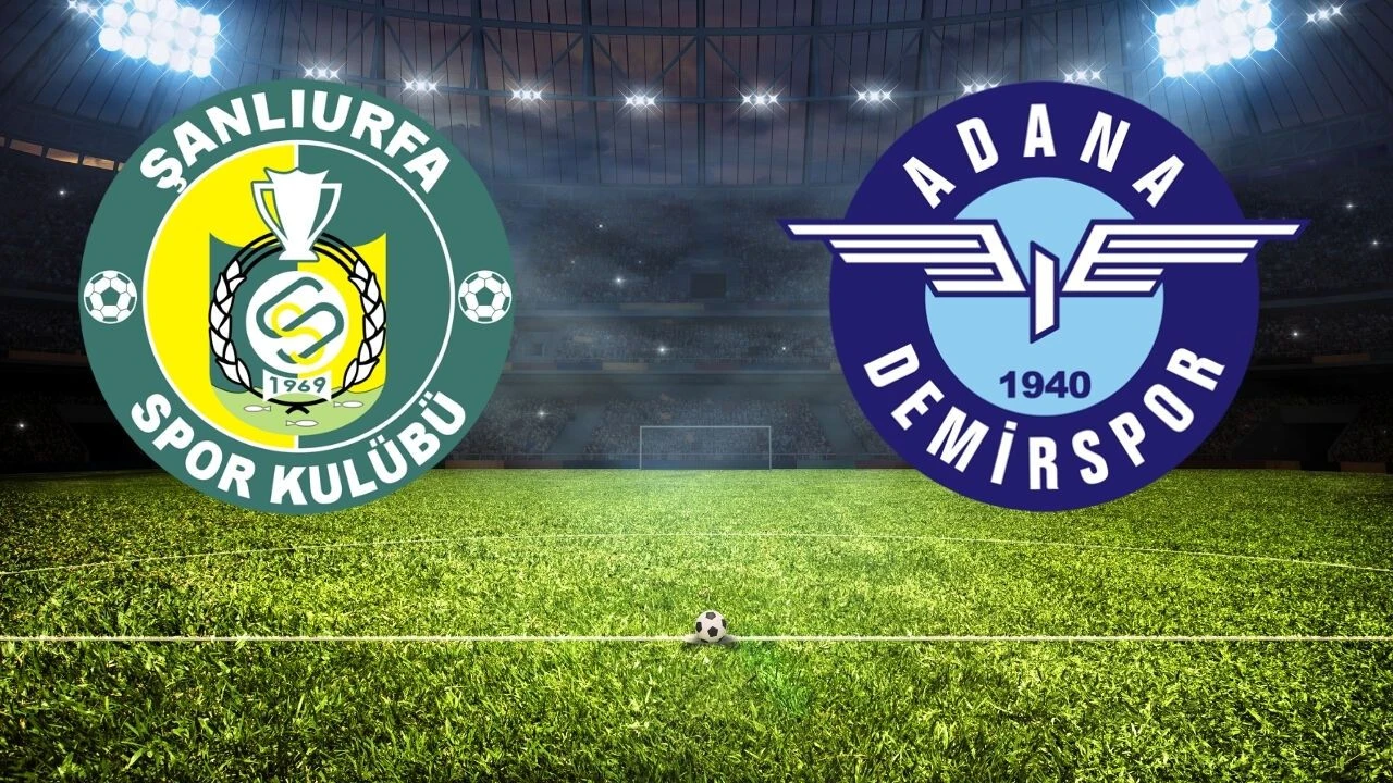 Şanlıurfaspor Adana Demirspor maçını CANLI İZLE