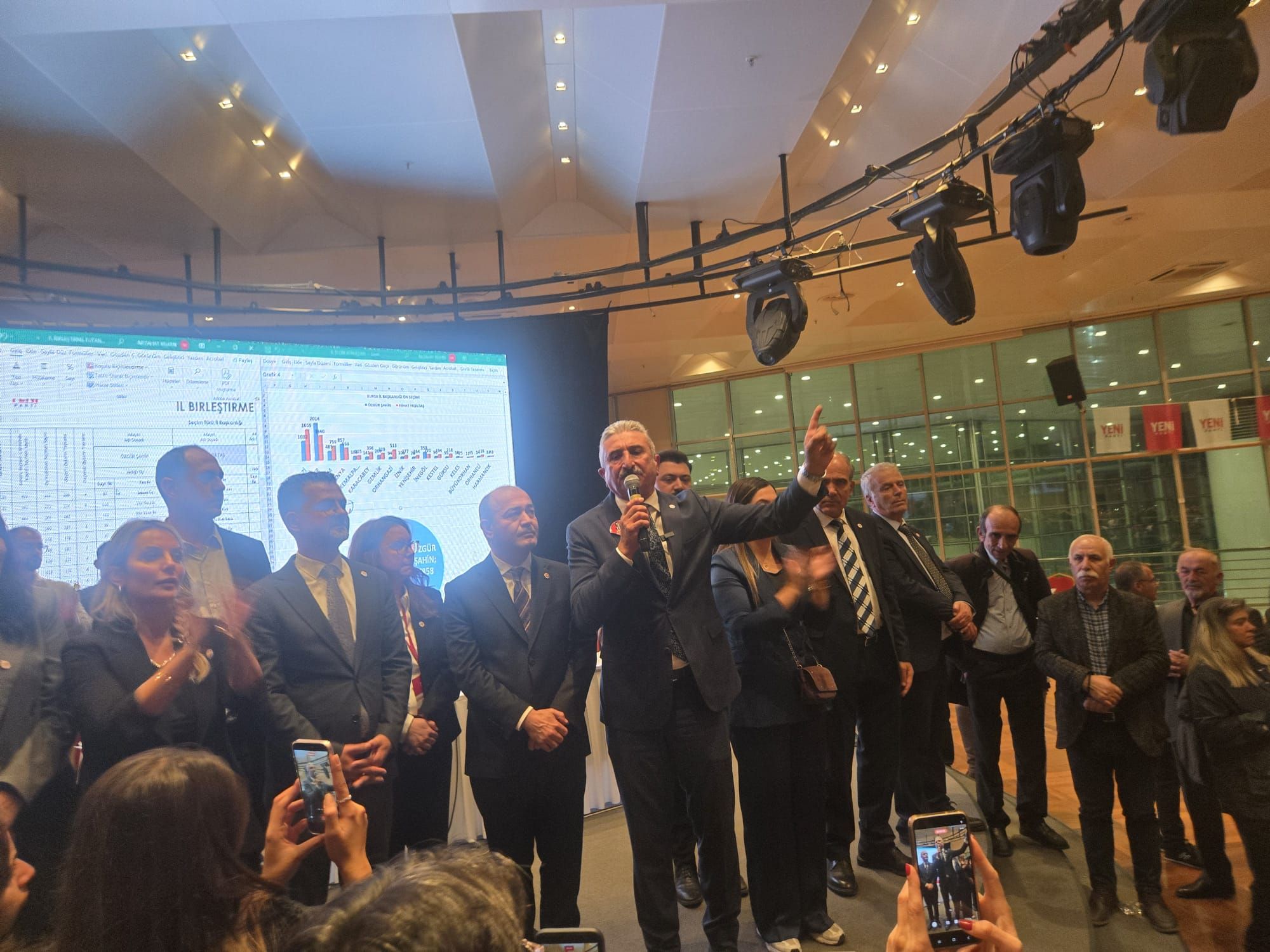 YENİ Parti Bursa'da Nihat Yeşiltaş Güven Tazeledi!