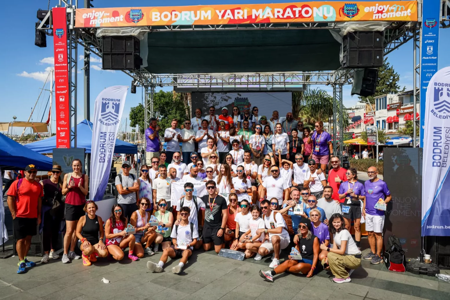Bodrum Yarı Maratonu'nda 9. buluşma... 23 ülkeden 2 bin 500 sporcu koştu