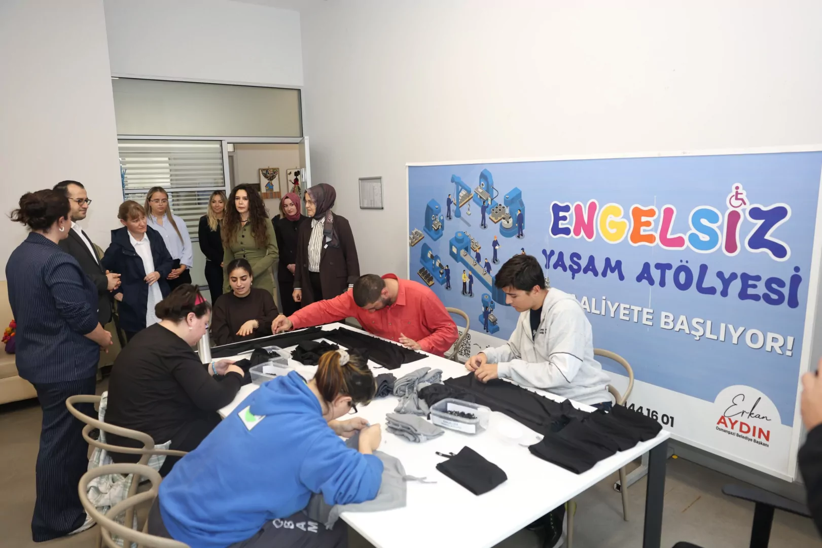 Bursa'da Osmangazi'nin sosyal belediyecilik hizmetlerine uluslararası ilgi