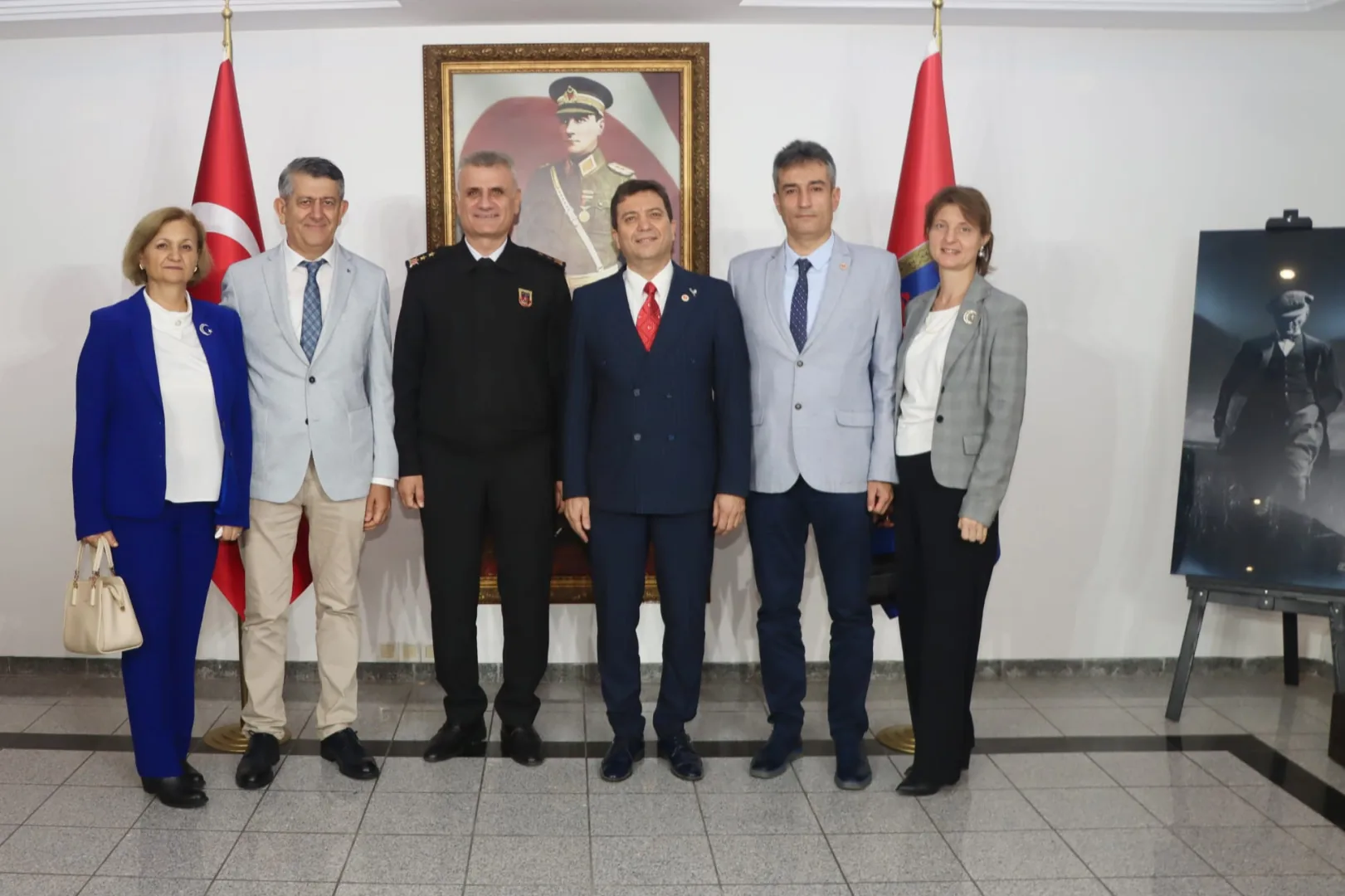 TEMAD Bursa'dan Tümgeneral Bakçepınar'a ziyaret